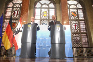 German Chancellor Friedrich Merz Visits Berlin City Hall