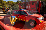 The UME In Cerdanyola Del Valles To Contain The Outbreak Of African Swine Fever In Catalonia.