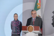 Mexico’s President Claudia Sheinbaum Holds Briefing