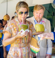 Das niederländische Königspaar an Tag 3 ihres Staatsbesuchs in Surinam