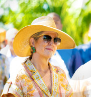 Das niederländische Königspaar an Tag 3 ihres Staatsbesuchs in Surinam