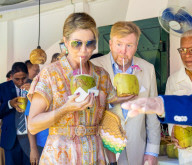 Das niederländische Königspaar an Tag 3 ihres Staatsbesuchs in Surinam