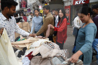 Preparing For Christmas Eve In India