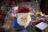 Preparing For Christmas Eve In India