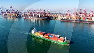 Qingdao Port Container Trade