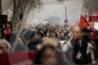 Inter-Union Demonstration Against The Austerity Budget, In Paris 