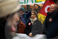 Inter-Union Demonstration Against The Austerity Budget, In Paris 