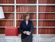 Chancellor of the Exchequer Rachel Reeves in her office at No11