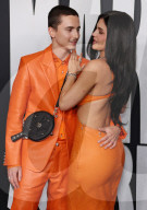PEOPLE - Timothee Chalamet und Kylie Jenner in Orange an Screening in LA