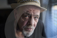 Billy Graham at his home in Manchester