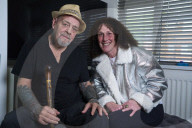 Billy Graham at his home in Manchester