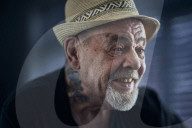 Billy Graham at his home in Manchester