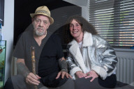 Billy Graham at his home in Manchester