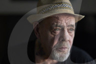 Billy Graham at his home in Manchester