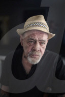 Billy Graham at his home in Manchester