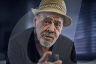 Billy Graham at his home in Manchester