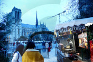 Christmas Market At Notre Dame de Paris - Paris