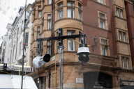 Metropolitan Police Facial Recognition van parked in Oxford Street, London