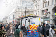 Metropolitan Police Facial Recognition van parked in Oxford Street, London