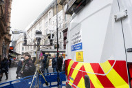 Metropolitan Police Facial Recognition van parked in Oxford Street, London