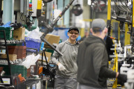 ‘We’ve future-proofed’: how UK’s biggest car factory upgraded for EV revolution