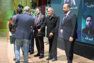 Syrian Government Officials Honor Families of Victims