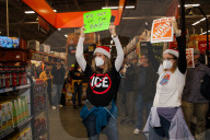 ICE protest at Home Depot in Oakland