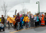 ICE protest at Home Depot in Oakland