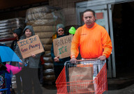 ICE protest at Home Depot in Oakland