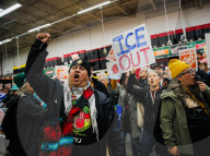ICE protest at Home Depot in Oakland