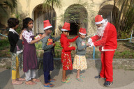 Calcutta Blind School Christmas Party