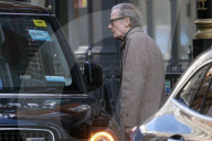 Actor Bill Nighy does some last minute Christmas shopping