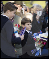 Christmas Day church service at Sandringham