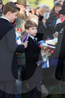 Christmas Day church service at Sandringham