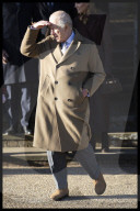 Christmas Day church service at Sandringham