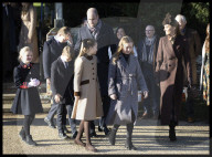 Christmas Day church service at Sandringham