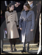 Christmas Day church service at Sandringham