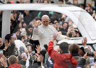 Pope Leo XIV Greets Faithful After Christmas Morning Mass - Vatican