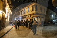 Festive Atmosphere on Christmas Eve in Syria - Damascus