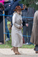 ROYALS -  Britische Royals besuchen Sandringham Church am Sonntag