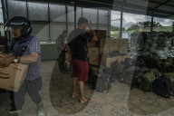 Military Aid Distribution After Tropical Cyclone in Aceh - Indonesia