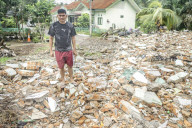 Military Aid Distribution After Tropical Cyclone in Aceh - Indonesia