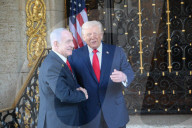 Netanyahu Meets With Trump In Florida