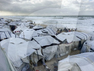 Tents Damaged By Storms - Khan Yunis
