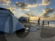 Tents Damaged By Storms - Khan Yunis
