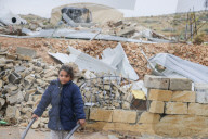 Life in Tents After Demolition - Palestine