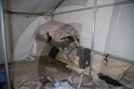 Life in Tents After Demolition - Palestine