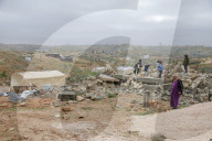 Life in Tents After Demolition - Palestine