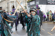 ‘A sense of anarchy and misrule’: the osses, warring oaks and lobbed sprouts of Penzance’s Montol festival