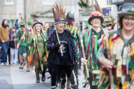 ‘A sense of anarchy and misrule’: the osses, warring oaks and lobbed sprouts of Penzance’s Montol festival